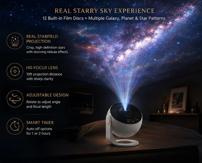 Galaxy Star Projector