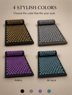 Lotus Acupressure Mat Pillow Set