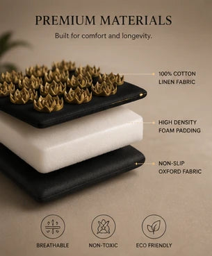 Lotus Acupressure Mat Pillow Set